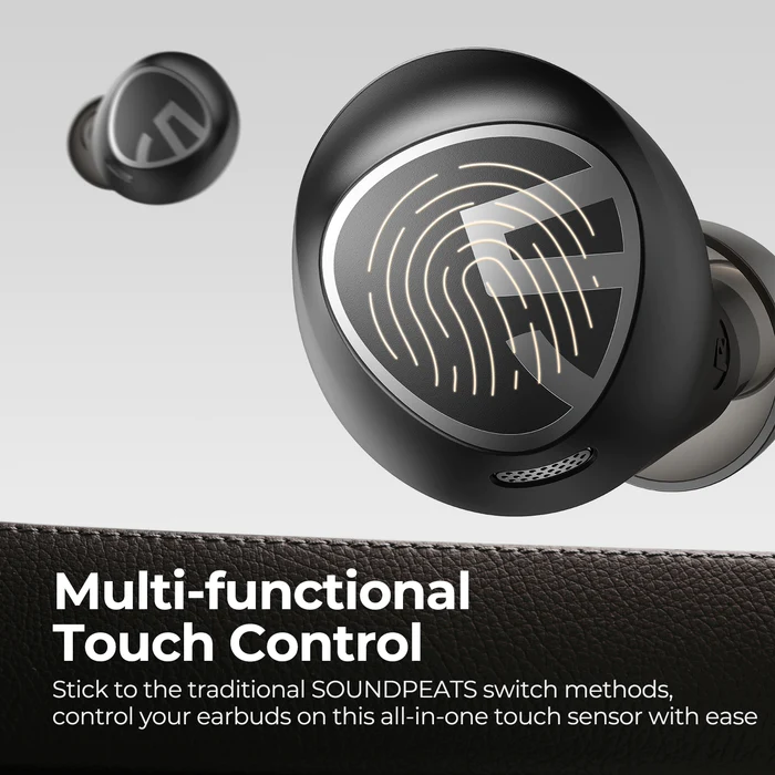 SOUNDPEATS Free2 Classic Wireless Earbuds – Black