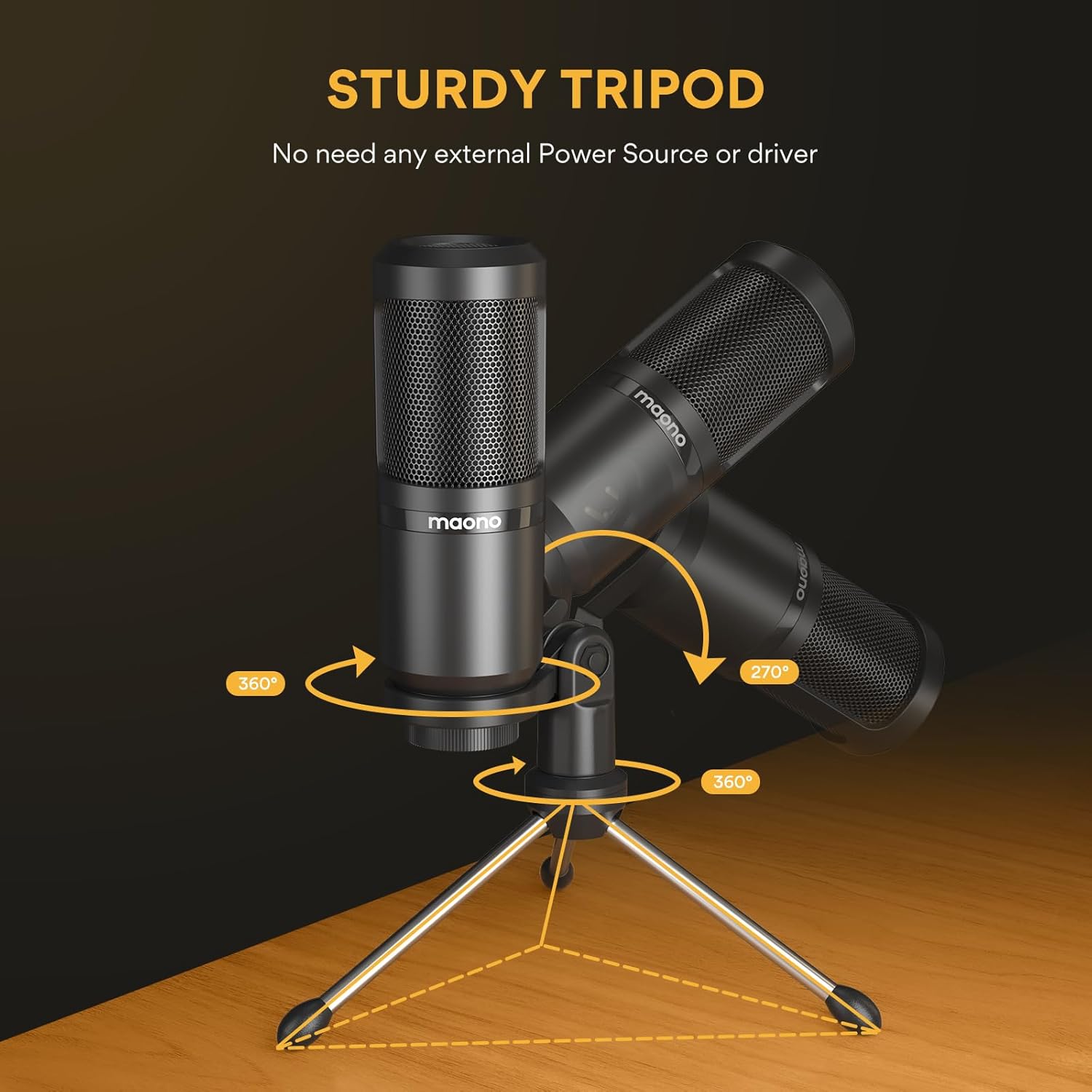 MAONO AU-PM360TR 3.5mm Condenser Microphone