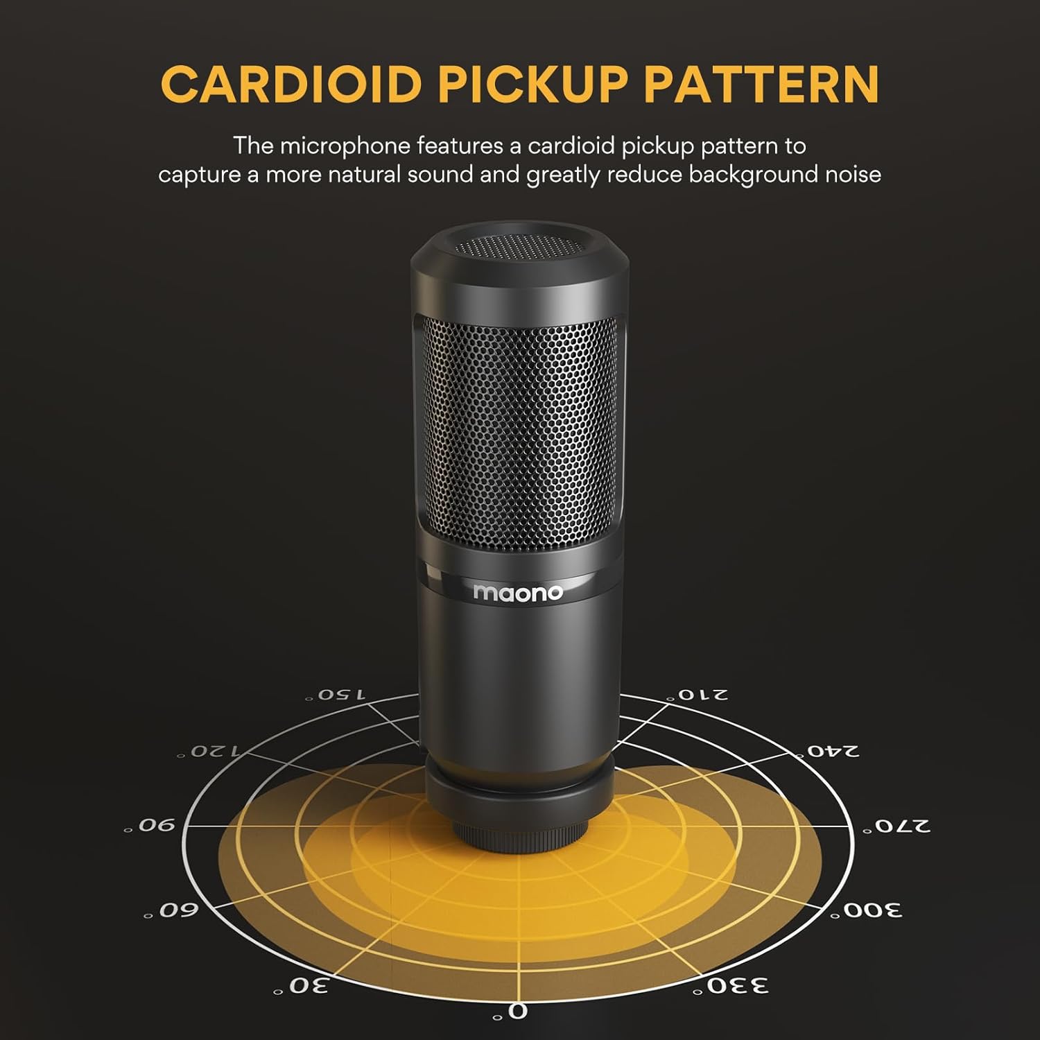 MAONO AU-PM360TR 3.5mm Condenser Microphone