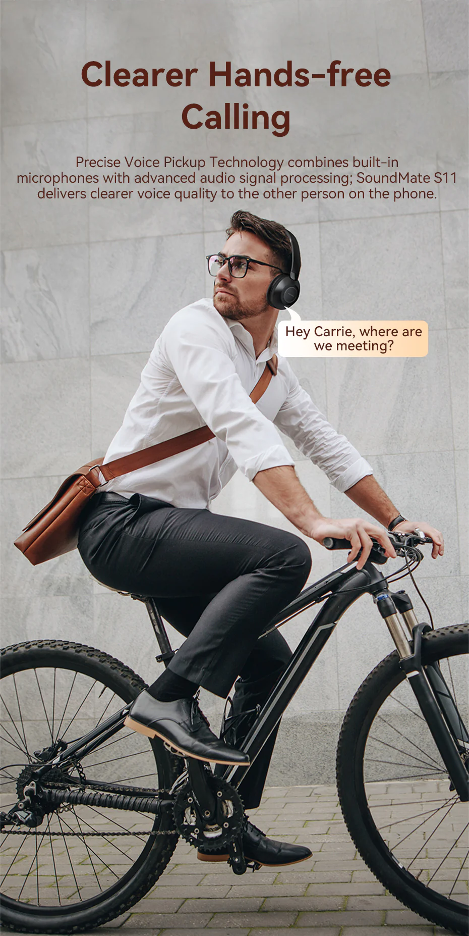 Vention SoundMate S11 Wireless On-Ear Headphones