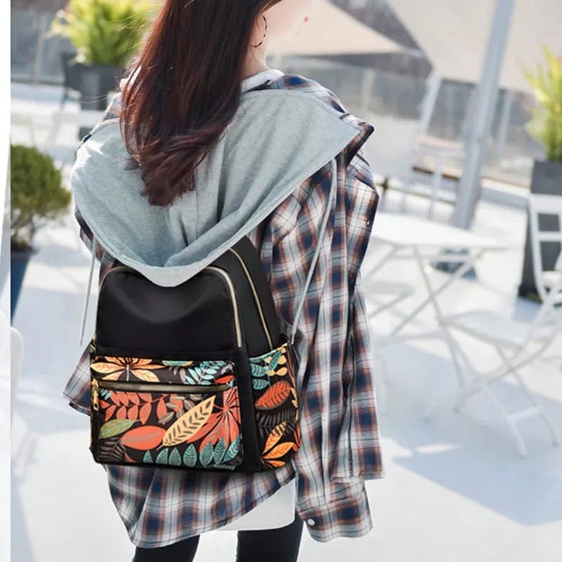 Fashionable Printed Backpack School Bag for Girls