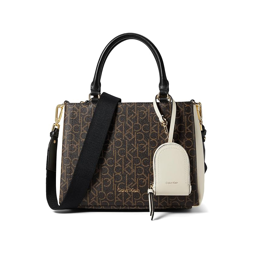 Sanya Signature Satchel - Detachable Calvin Klein Handbags
