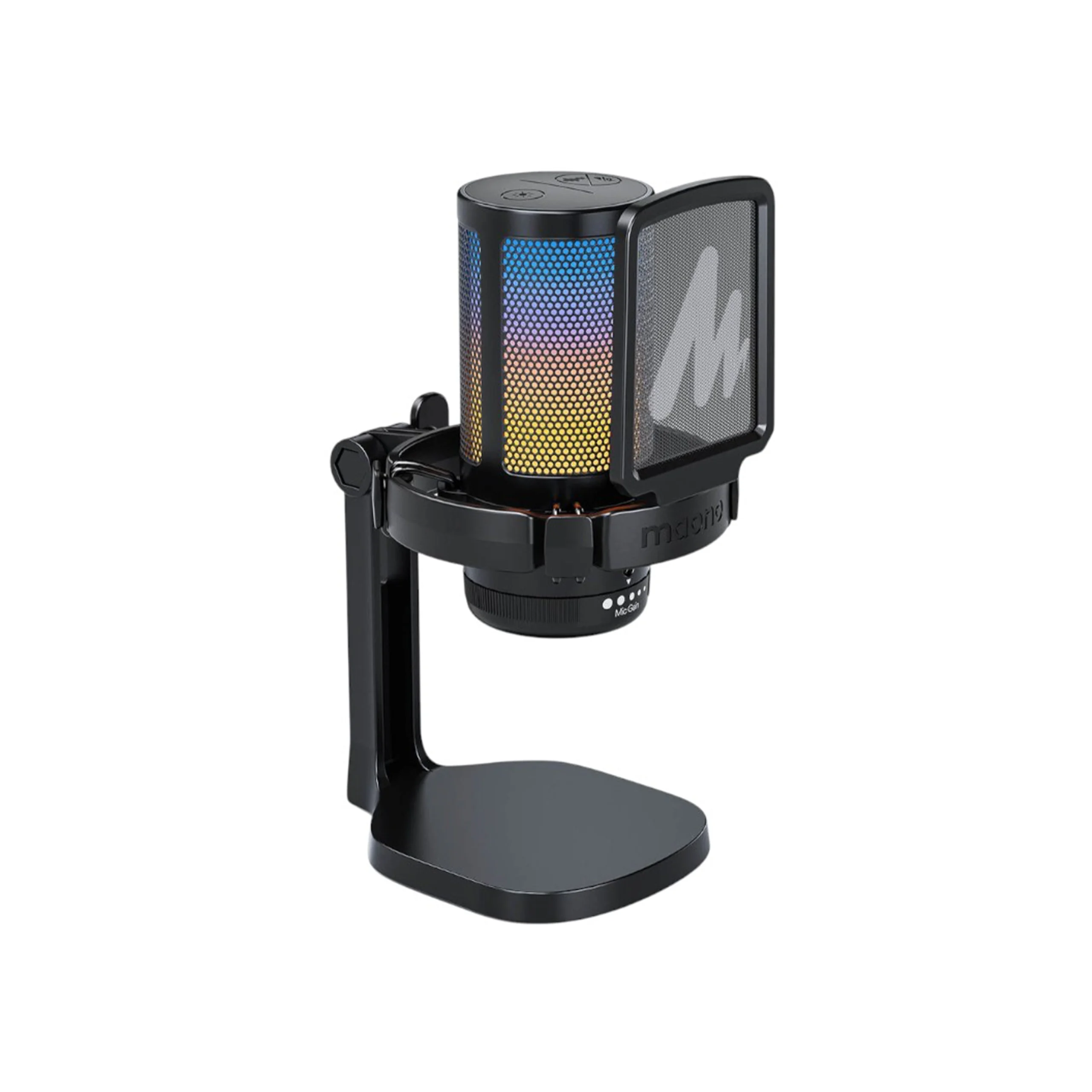 MAONO DGM20 GamerWave Condenser USB Gaming RGB Microphone
