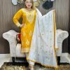 Gorgeous Chikankari Cotton Three Piece Set