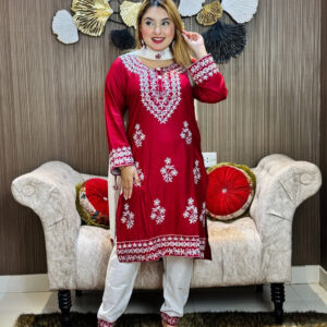 Gorgeous Chikankari Cotton Three Piece Set