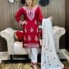 Gorgeous Chikankari Cotton Three Piece Set
