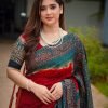 Premium Soft Silk Digital Print Saree