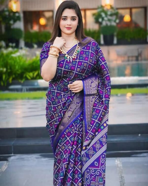 Premium Half Silk Saree with Blouse 2025