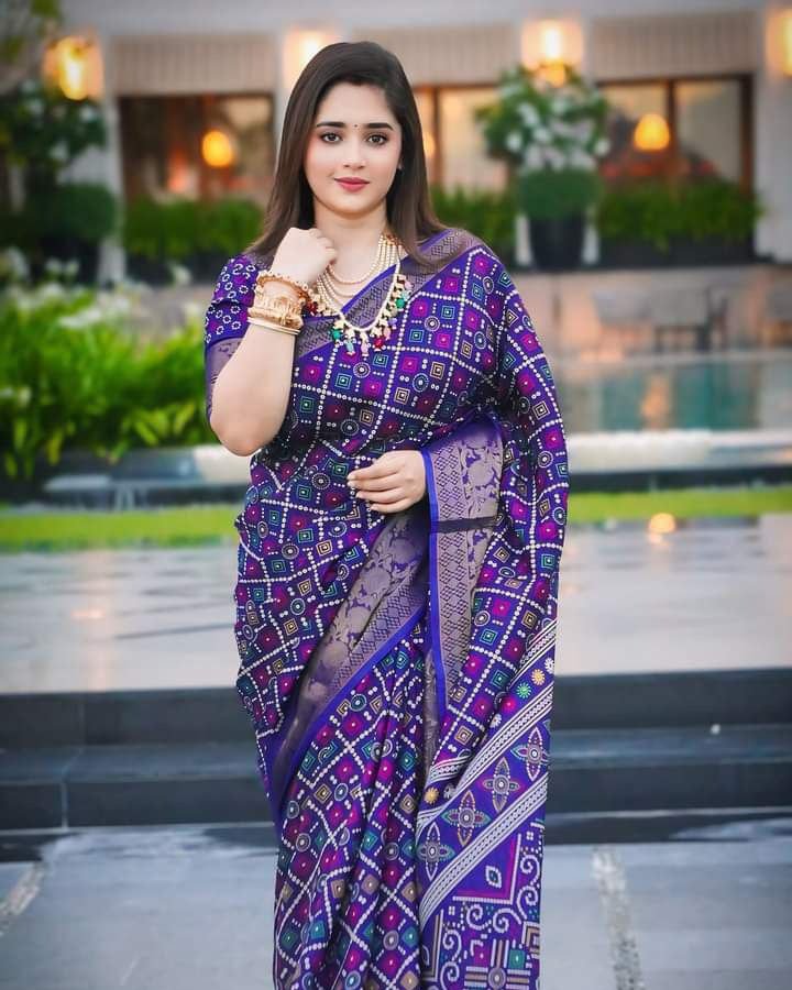 Premium Half Silk Saree with Blouse 2025