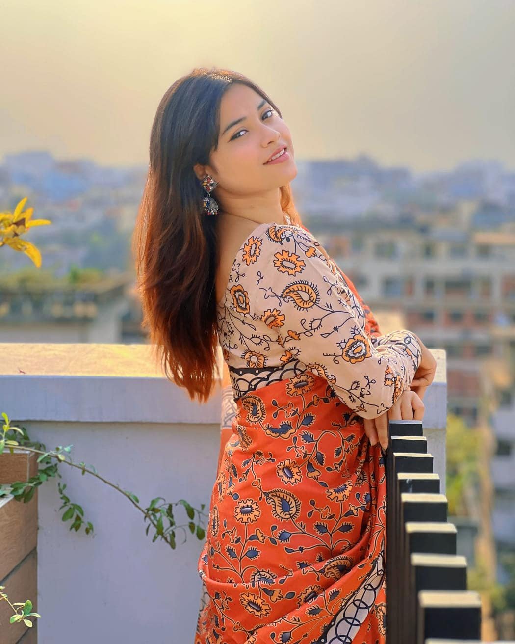 Premium Arpita Silk Digital Print Saree