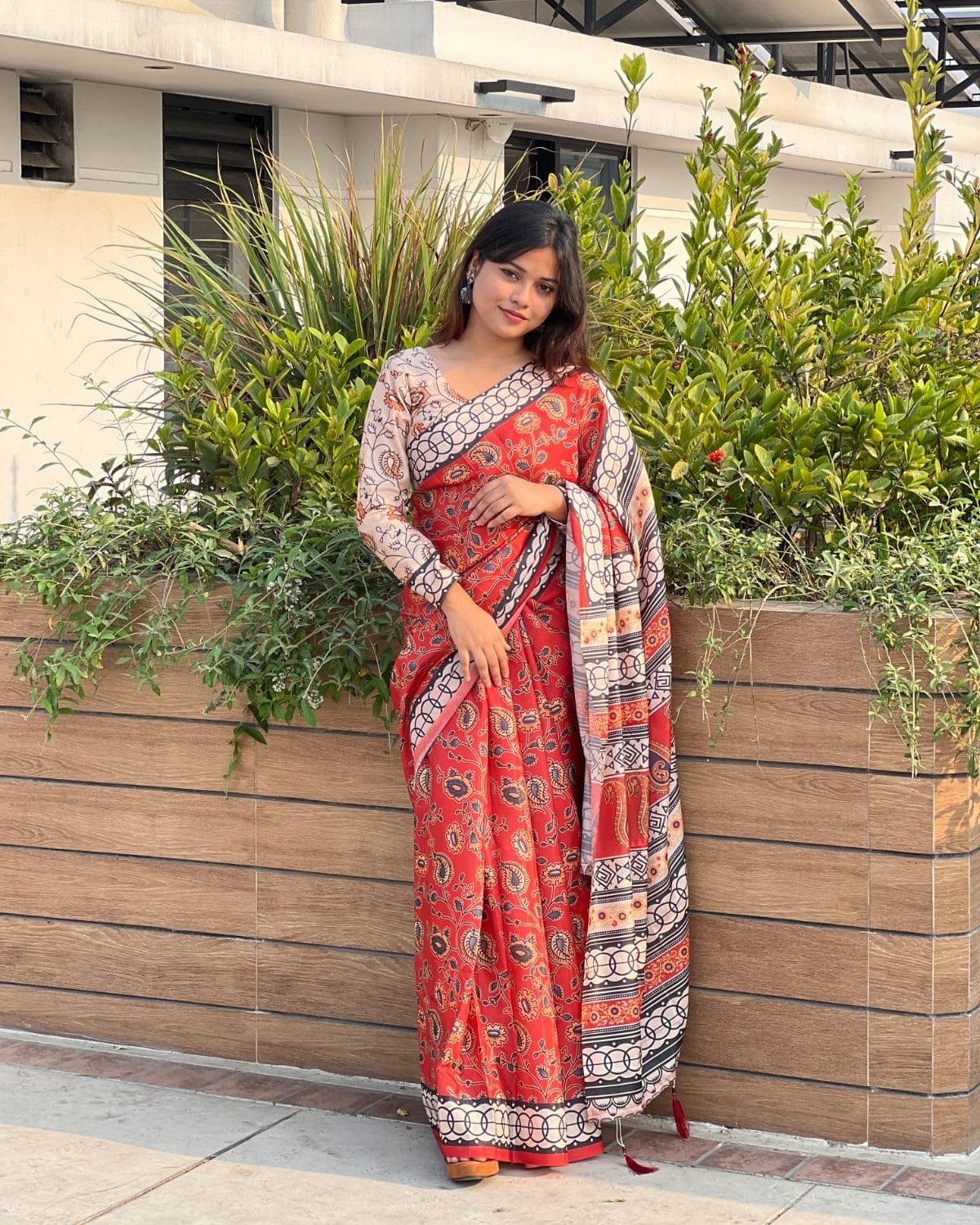 Premium Arpita Silk Digital Print Saree