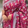 Elegant Topetor Silk Digital Print Saree