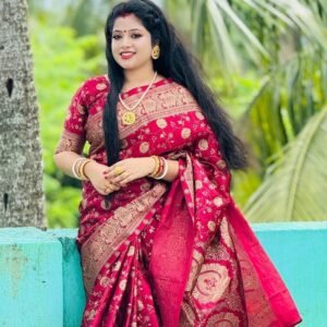 Trendy Premium Japani Silk Sharee