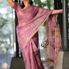 Stylish Semi Moslin Saree