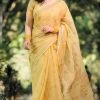 Stylish Semi Moslin Saree