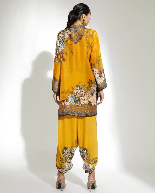 Stylish Cotton Silk Digital Print Three Piece for Women