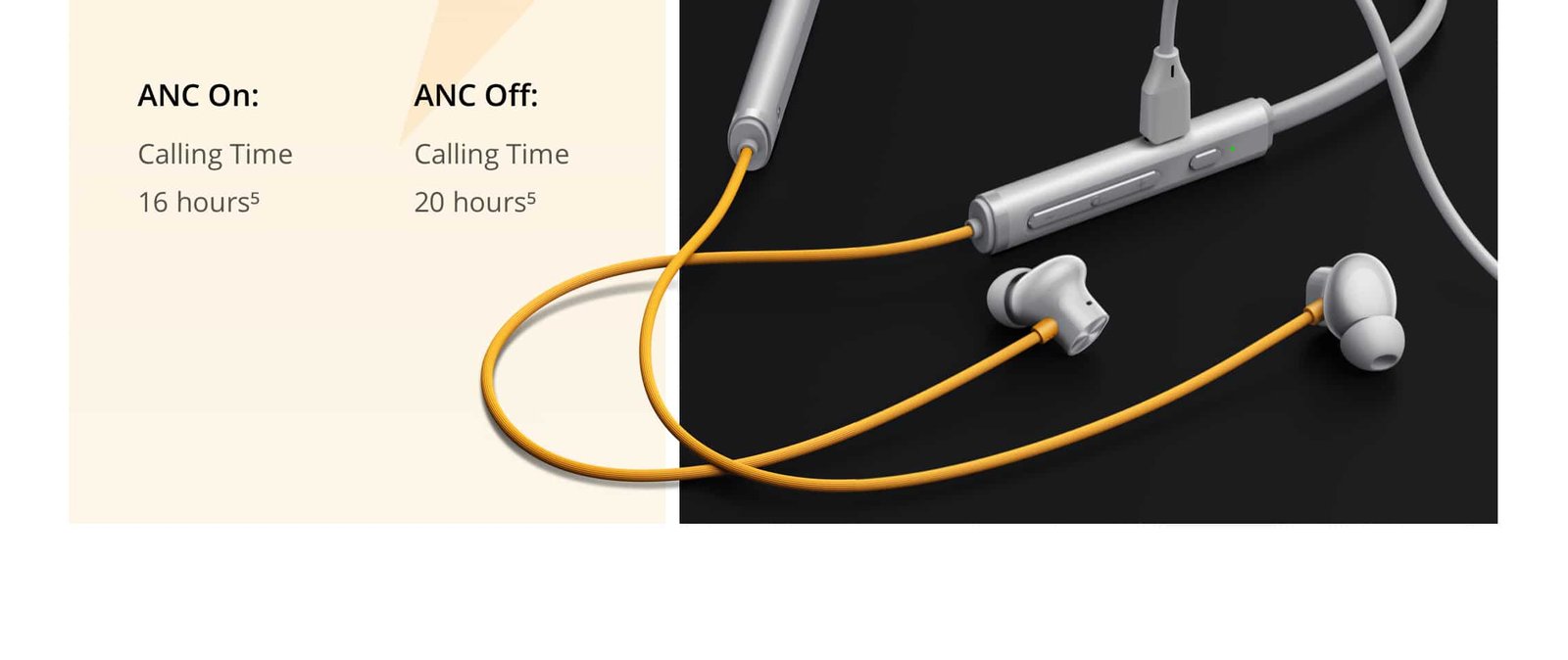 Realme Buds Wireless 5 ANC Neckband Earphone