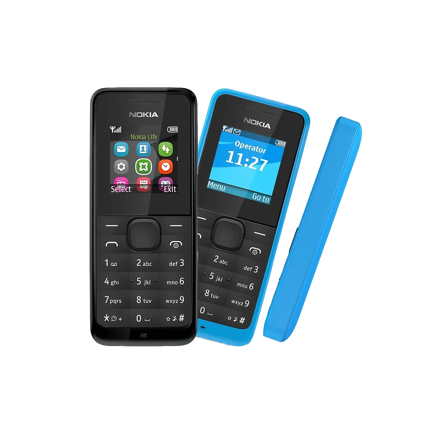 Nokia 105 Dual Sim Button Mobile 2015 Version