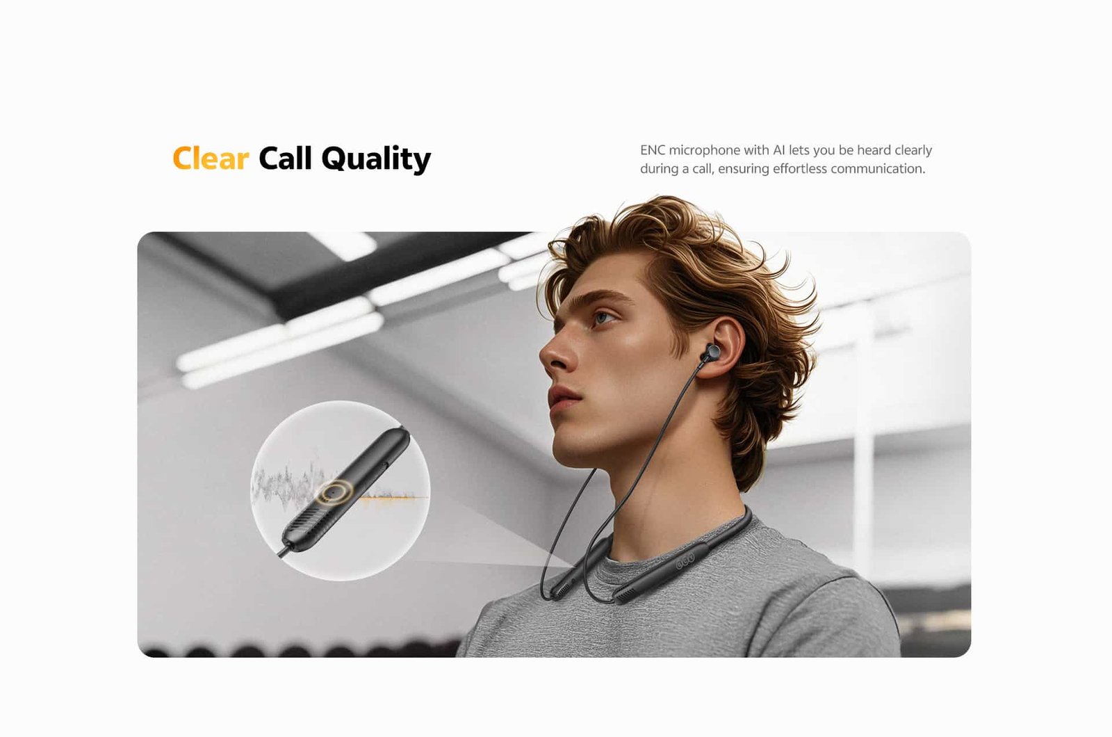 QCY TuneArc N1 C3 In-ear Neckband Headphones