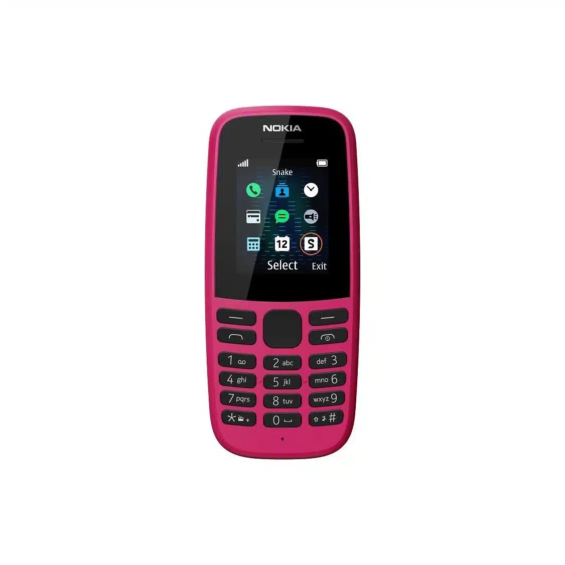 Nokia 105 (2017) Dual SIM – Original Refurbished Keypad Phone