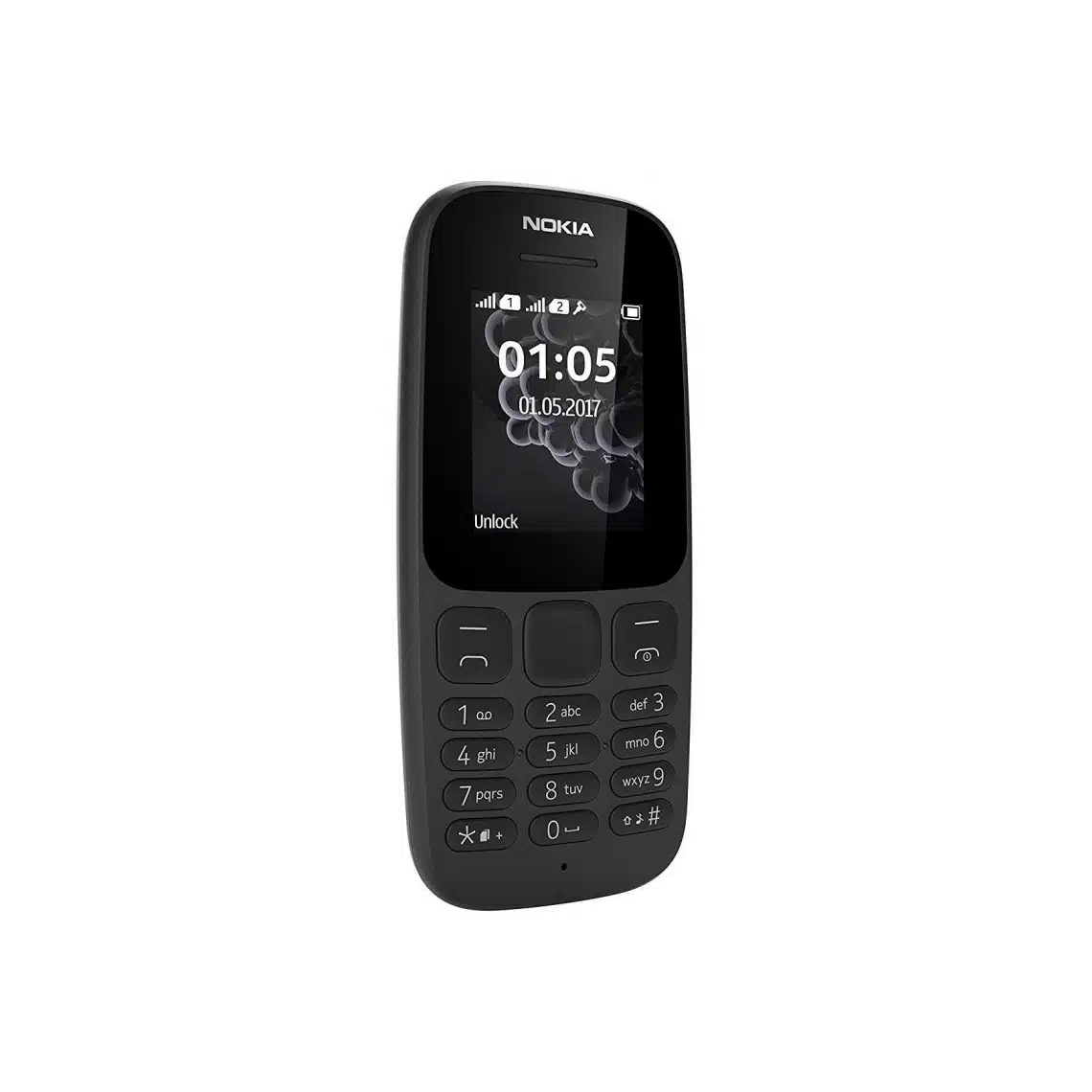 Nokia 105 (2017) Dual SIM – Original Refurbished Keypad Phone