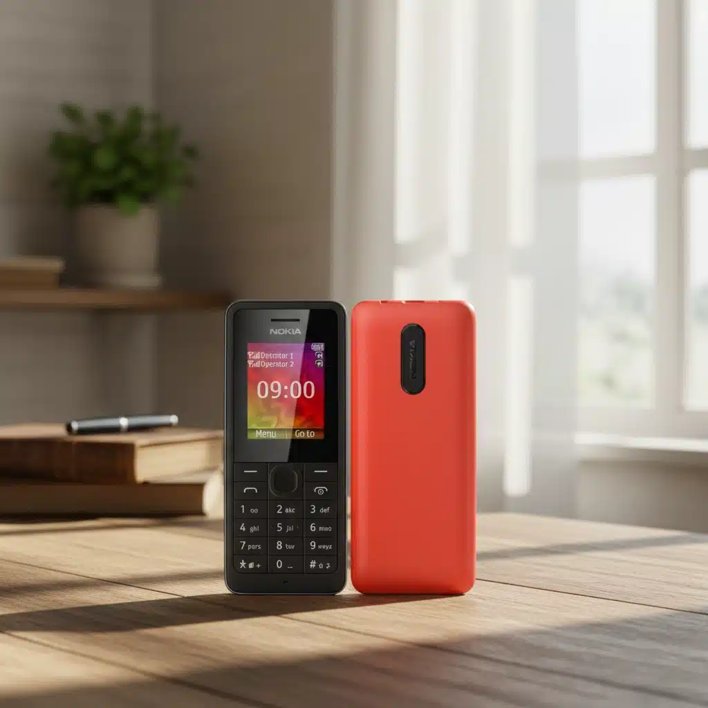 Nokia 107 Dual Sim Refurbished Feature Phone Original Quality