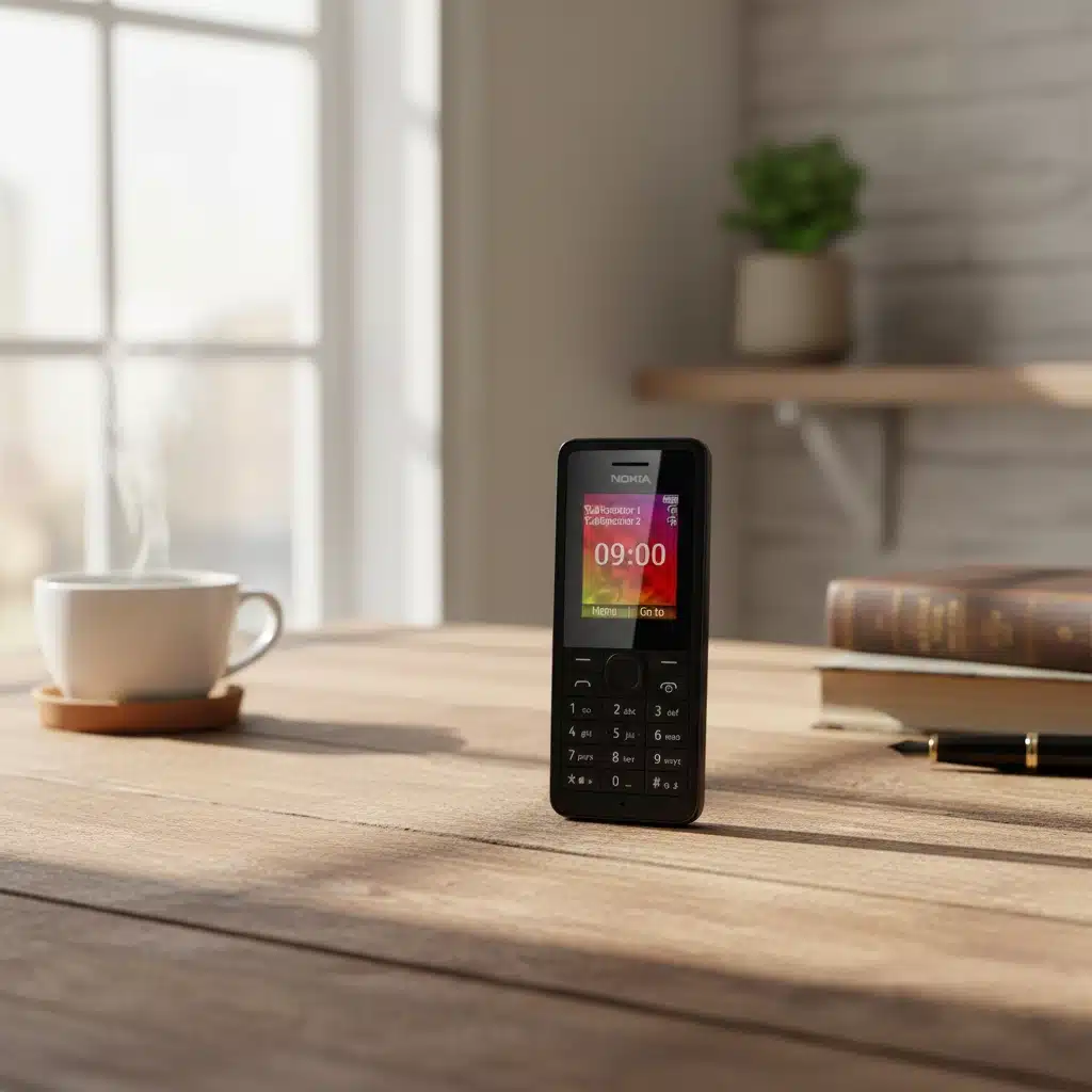 Nokia 107 Dual Sim Refurbished Feature Phone Original Quality