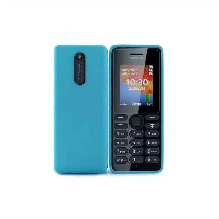 Nokia 108 Dual Sim Refurbished Original Feature Phone Camera Flash