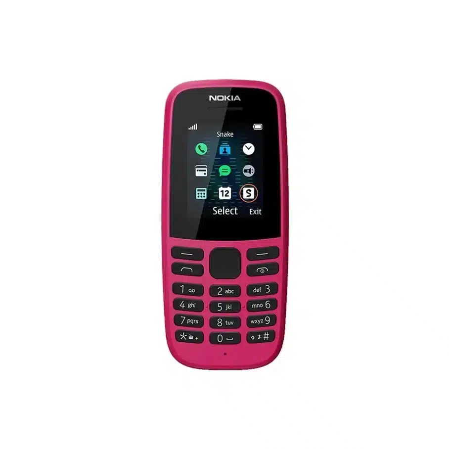 Nokia 105 Dual SIM 2019 Original Button Phone with Long Battery Backup