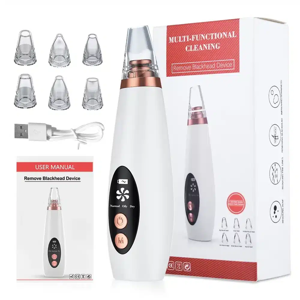 Blackhead Remover Machine – Electric Pore Cleaner Vacuum
