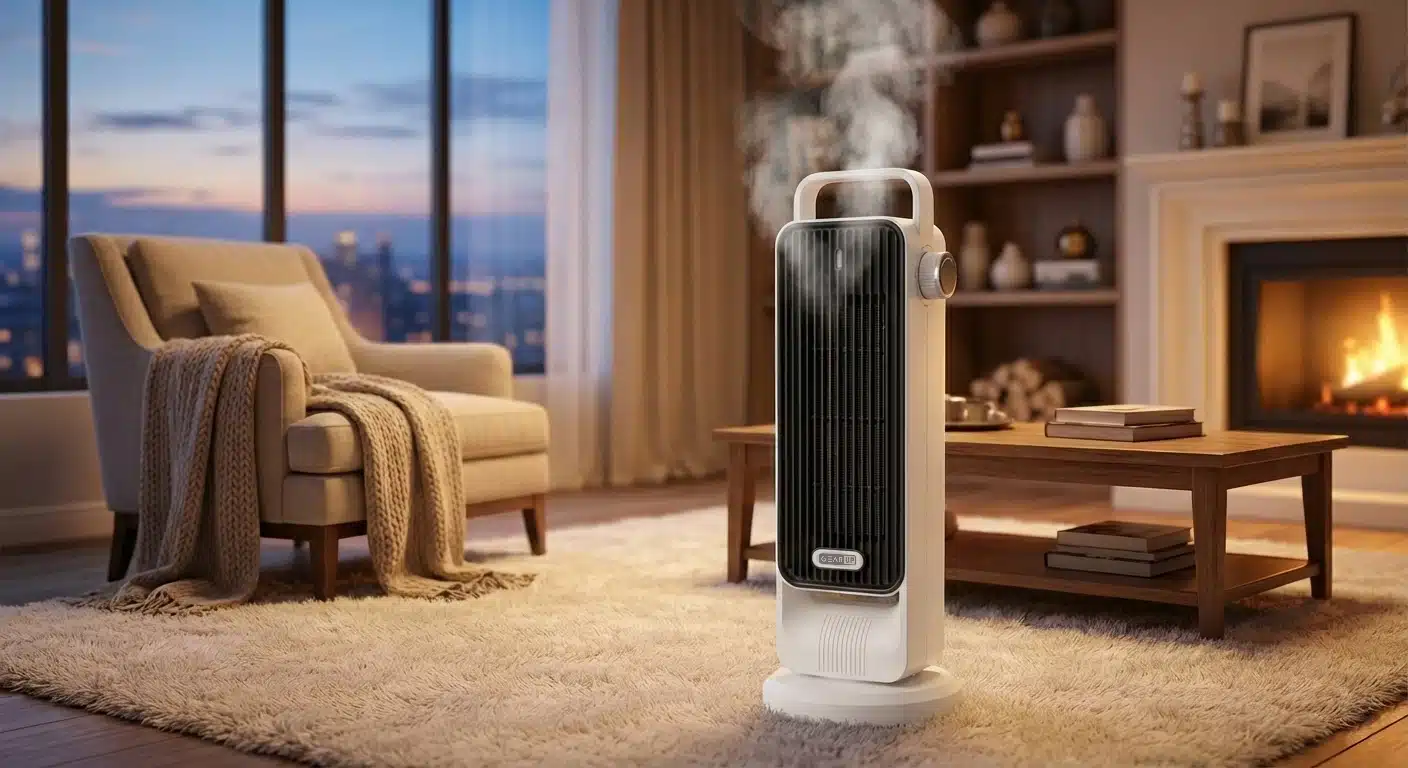 GearUP XH-2001 2000W Auto Rotating PTC Room Heater