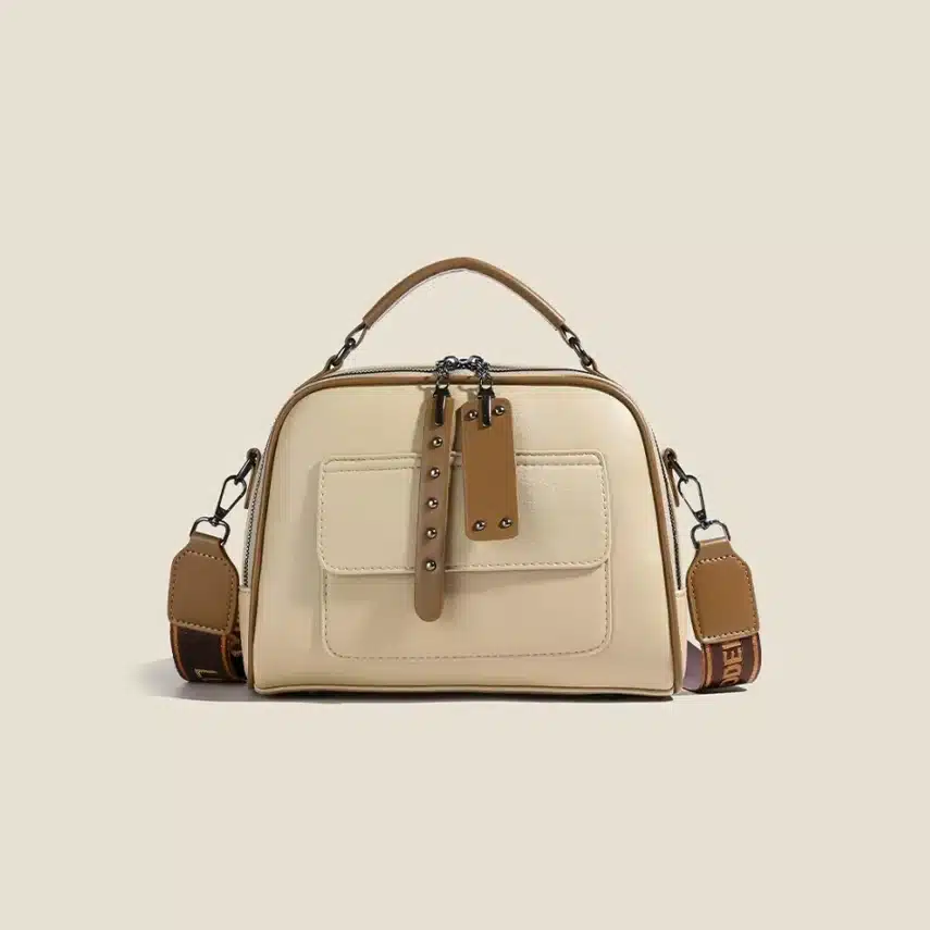 High End Ladies Multi-Layer Large Capacity PU Leather Handbag