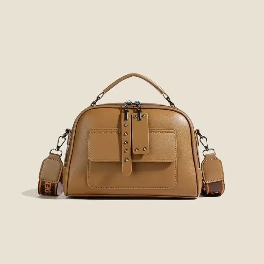 High End Ladies Multi-Layer Large Capacity PU Leather Handbag