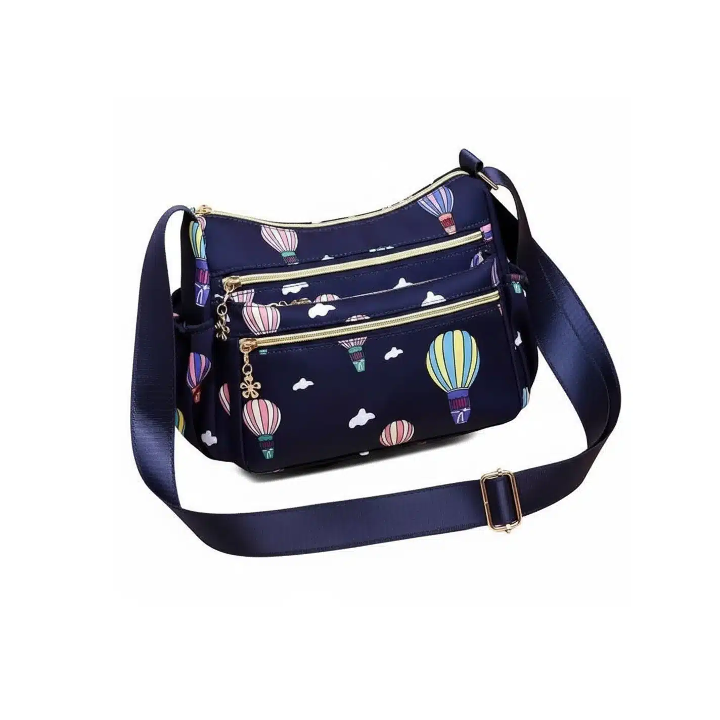 Ladies Crossbody Bag Oxford Fabric Soft Lightweight Stylish