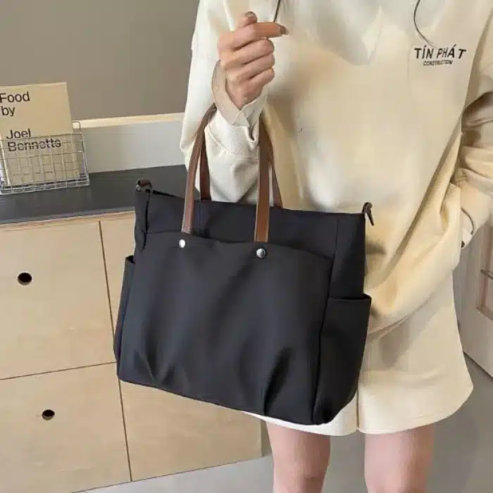 New Women Oxford Tote Bag Large Casual Shoulder Handbag