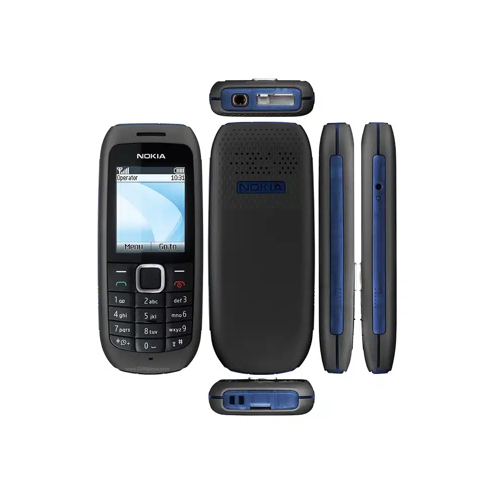 Nokia 1616 Single Sim Refurbished Original Feature Phone Flash Light