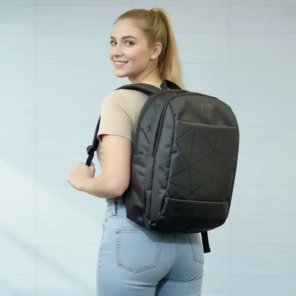 Premium Arctic Hunter Laptop & College Backpack with Warranty