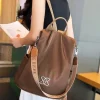 Women Large Capacity Outdoor Tote Bag – Stylish Nylon Shoulder Bag
