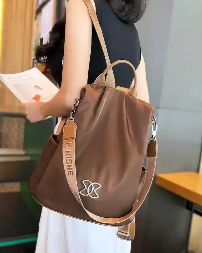 Women Large Capacity Outdoor Tote Bag – Stylish Nylon Shoulder Bag