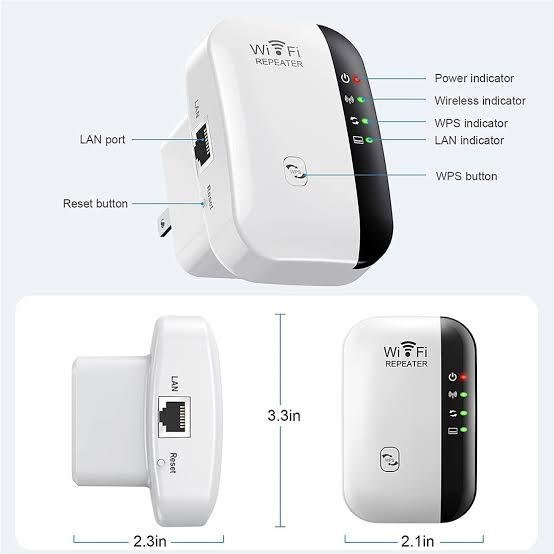 300Mbps WiFi Repeater Wireless-N Signal Booster