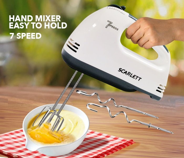Scarlett Electric Egg Beater and Mixer for Cake Cream