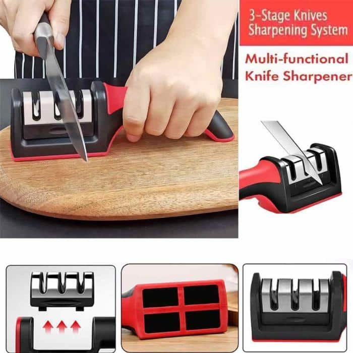 multi-functional knife sharpener for kitchen