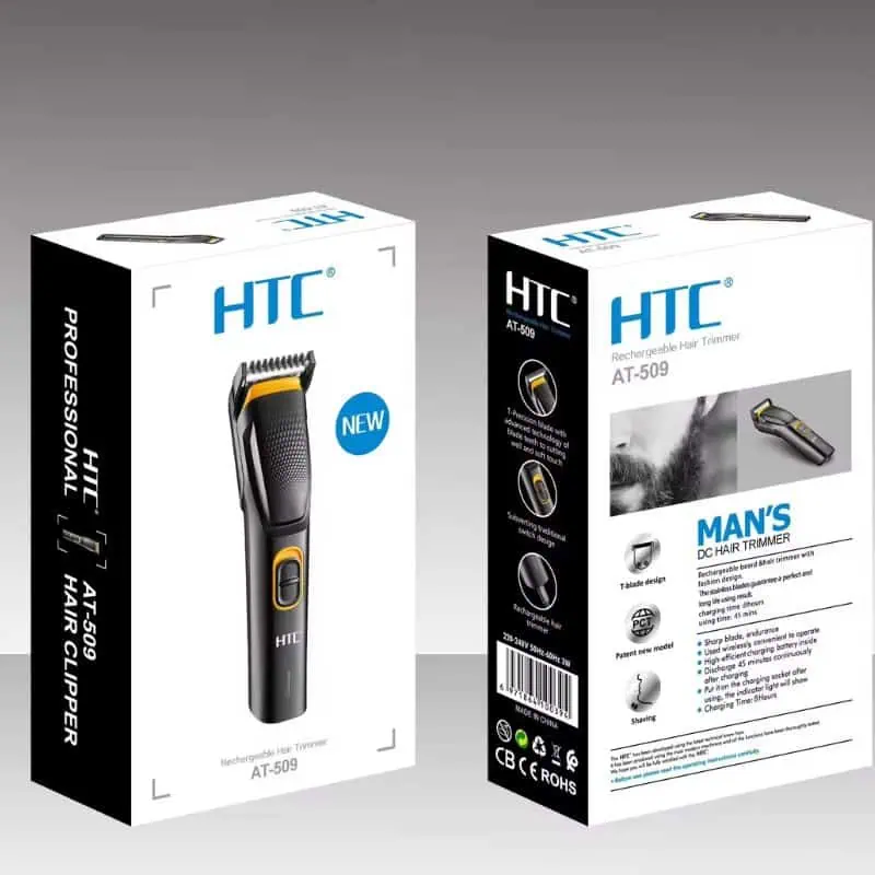 HTC AT-509 Rechargeable Men’s Beard Trimmer