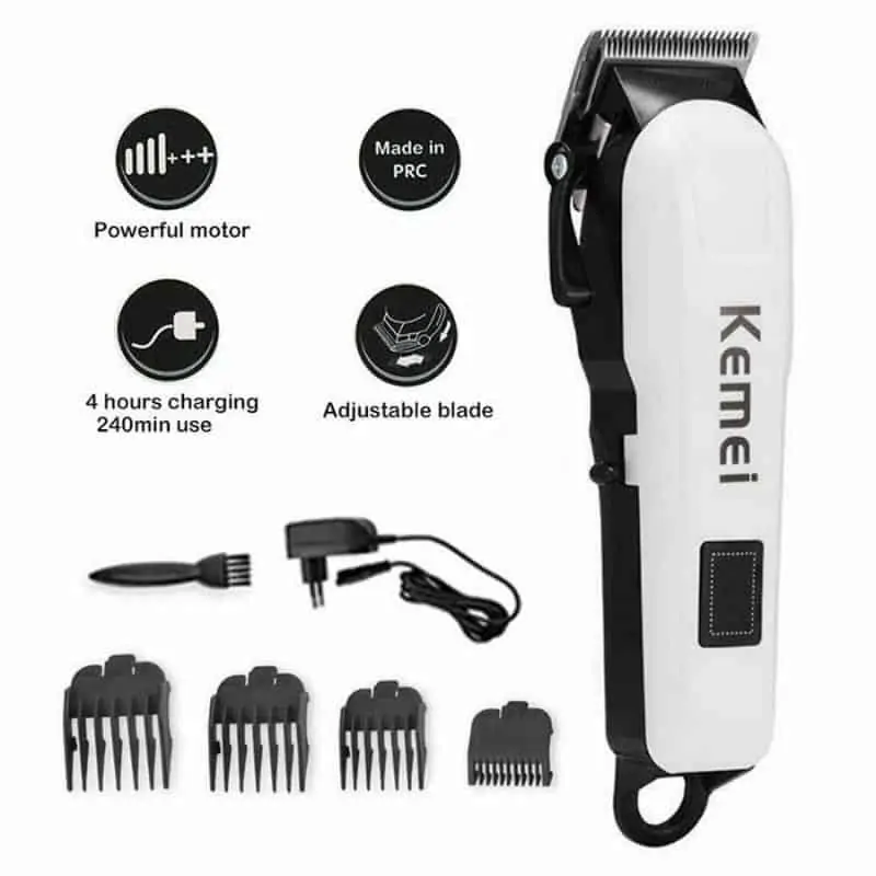 Kemei KM-809A Rechargeable Hair Cutting Electric Trimmer