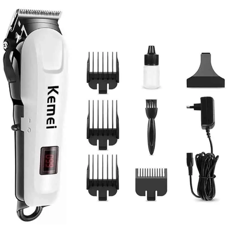 Kemei KM-809A Rechargeable Hair Cutting Electric Trimmer