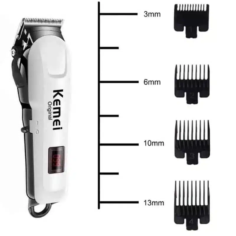 Kemei KM-809A Rechargeable Hair Cutting Electric Trimmer
