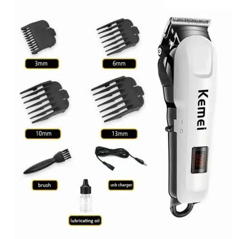 Kemei KM-809A Rechargeable Hair Cutting Electric Trimmer