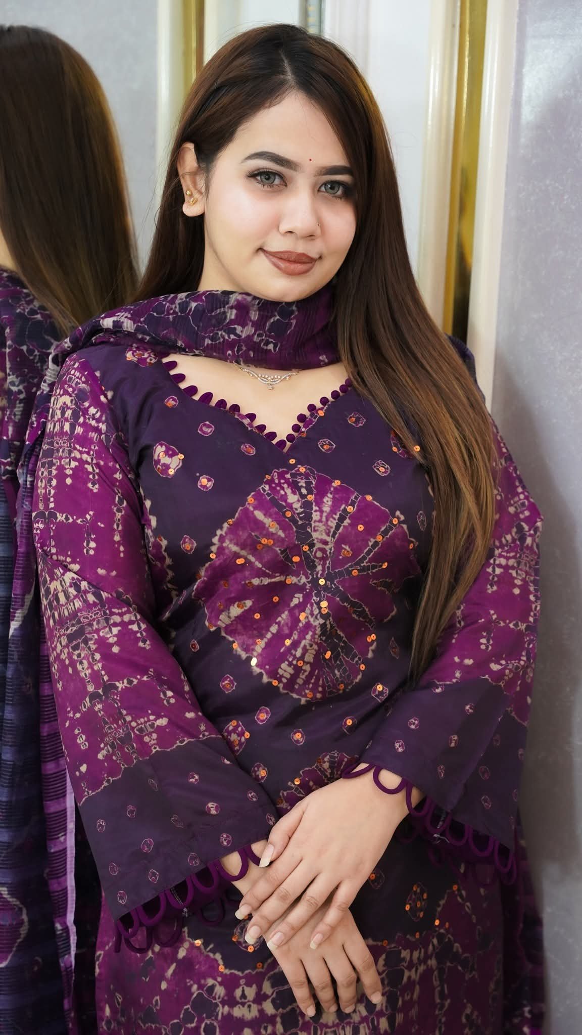 Readymade Kota Batik Three Piece for Women