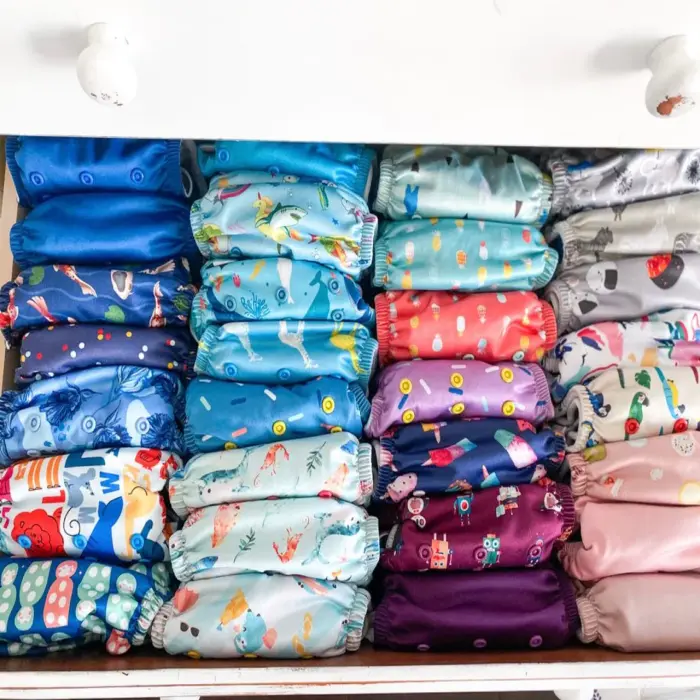 Premium Reusable Baby Cloth Diaper Waterproof & Soft