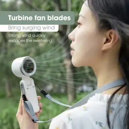 Powerful Mini Turbo Fan 1800mAh Rechargeable